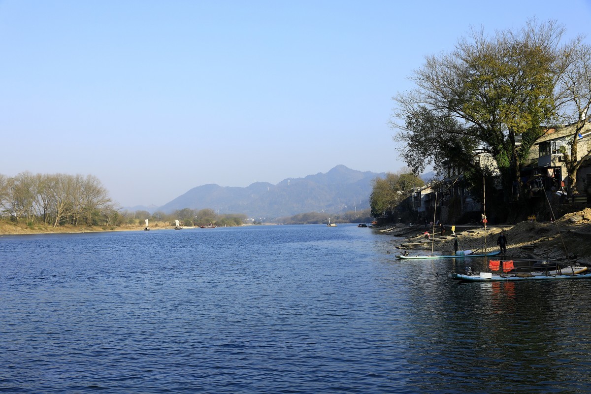 瓯江帆影--丽水古堰画乡风景区