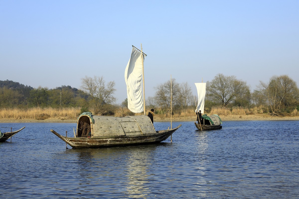 瓯江帆影--丽水古堰画乡风景区
