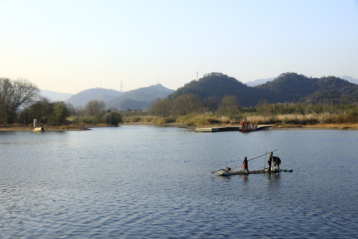 瓯江帆影--丽水古堰画乡风景区