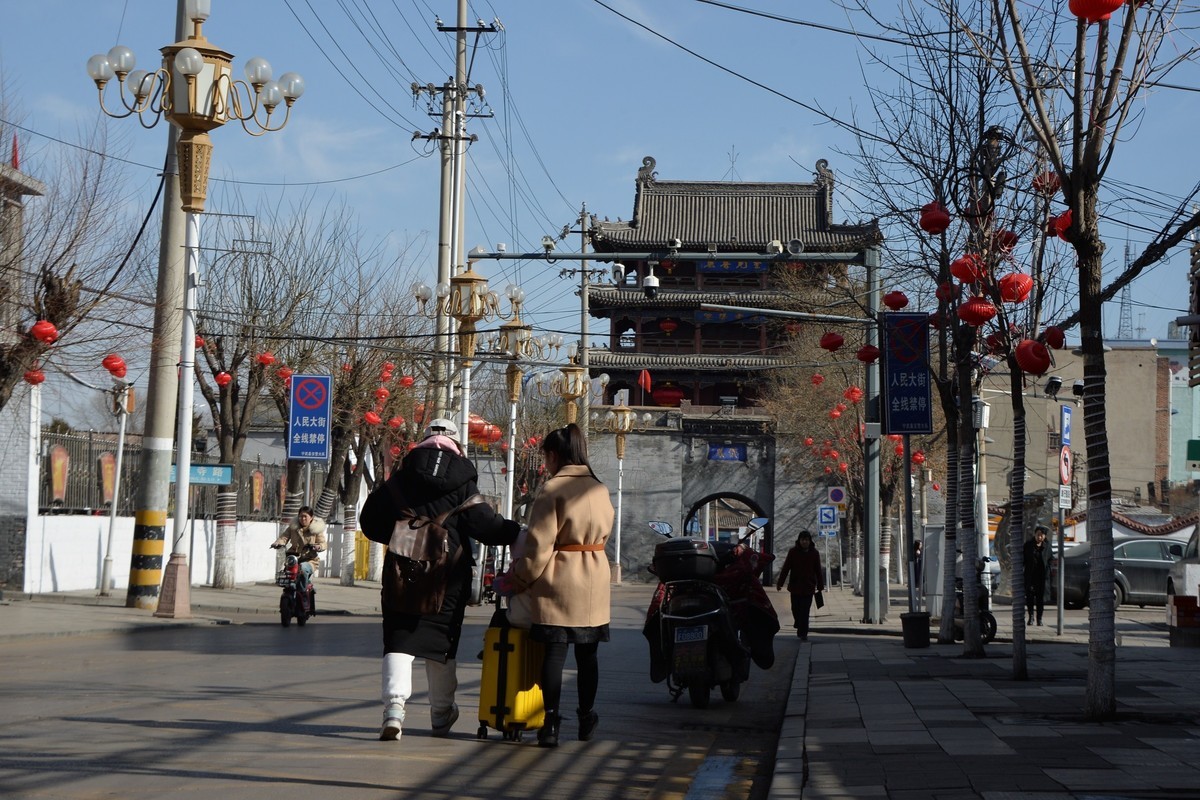 山西宁武县老城区街拍