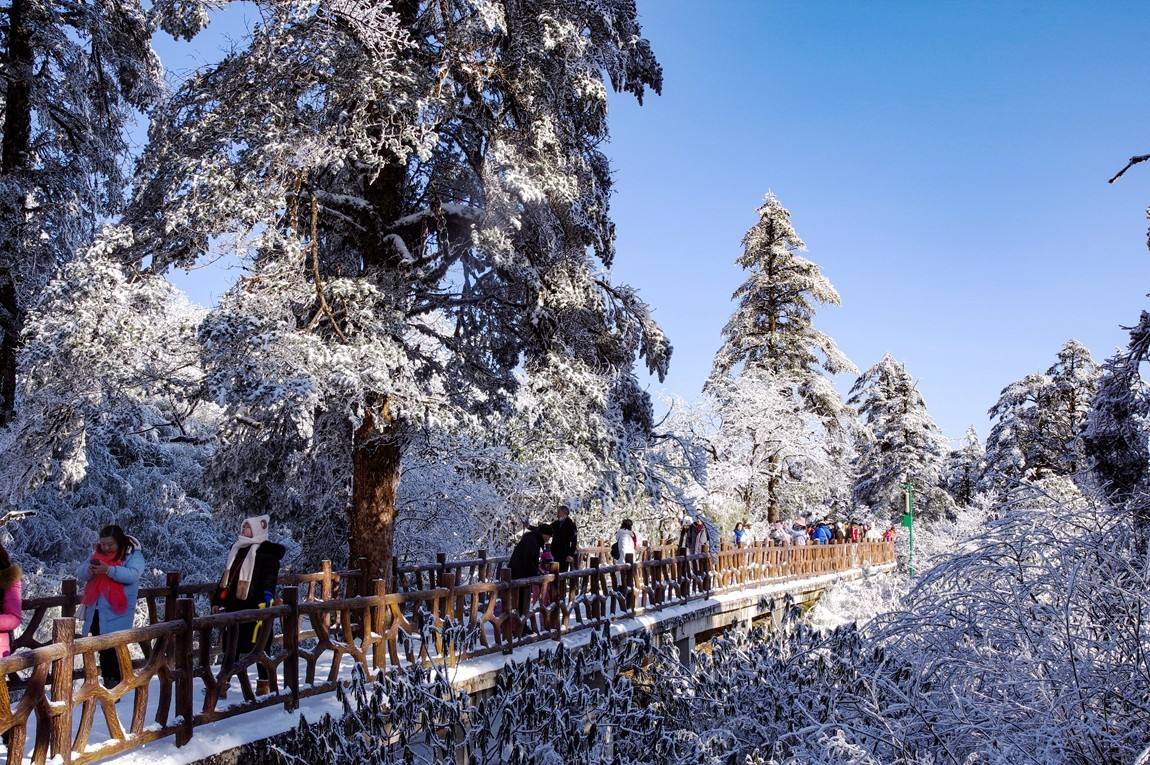 四川洪雅---探雪瓦屋山【19】续完