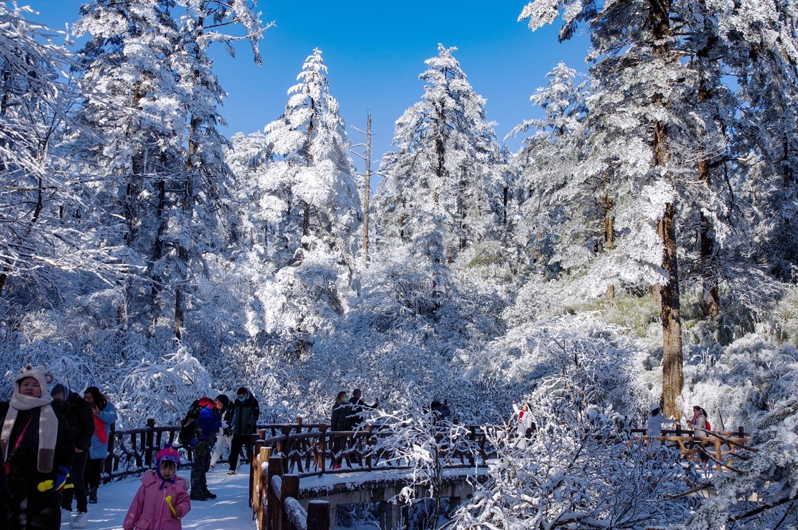 四川洪雅---探雪瓦屋山【19】续完