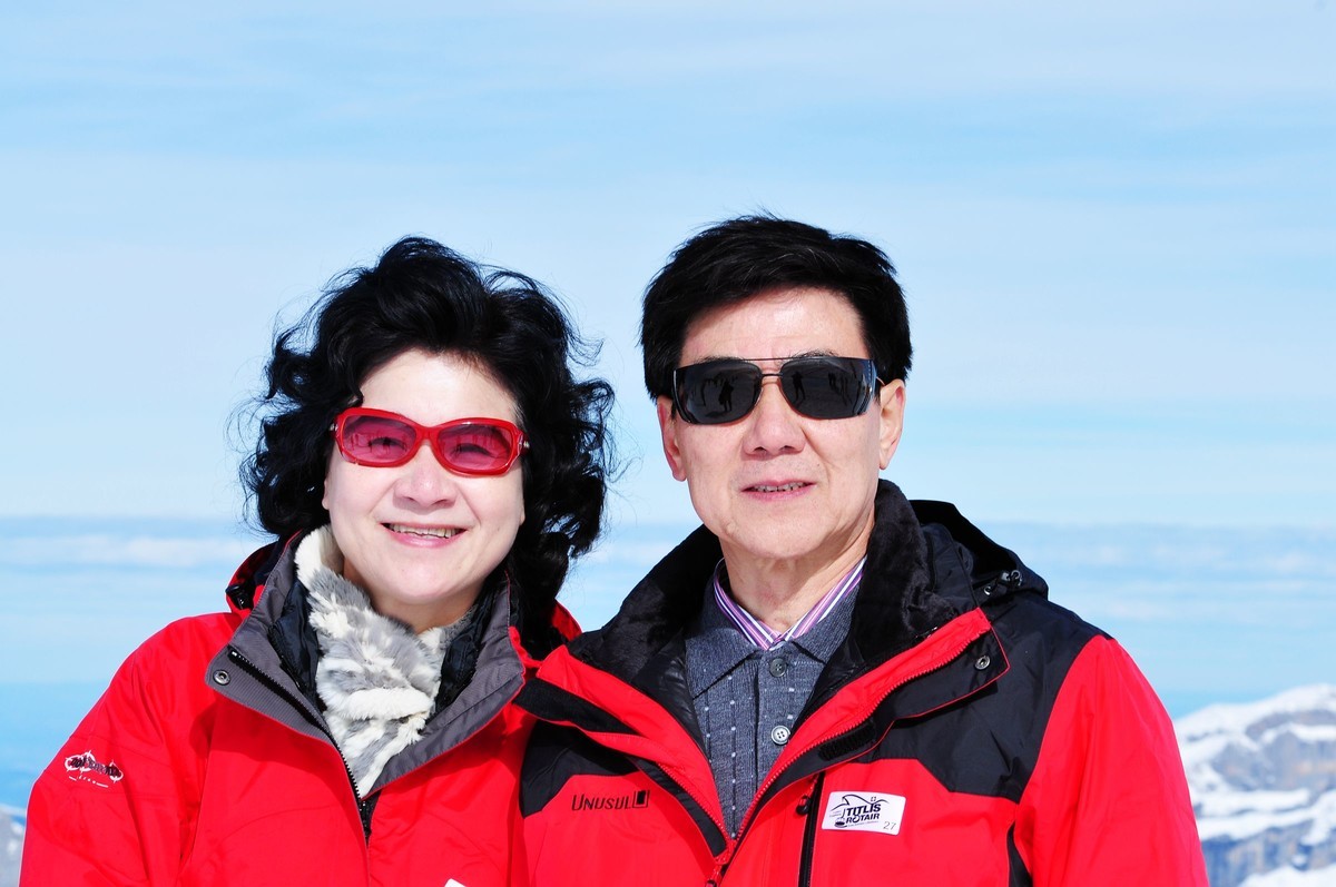 欧洲十年前14-24  70-2002.8瑞士阿尔卑斯雪山随拍七