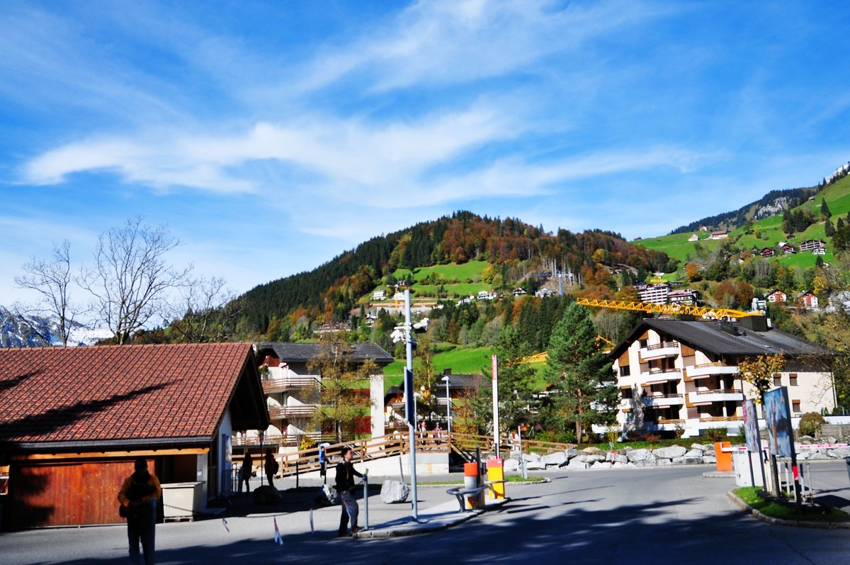 欧洲十年前14-24  70-2002.8瑞士阿尔卑斯雪山随拍七