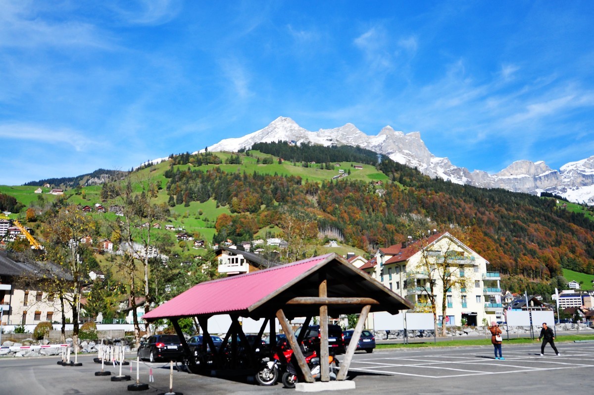 欧洲十年前14-24  70-2002.8瑞士阿尔卑斯雪山随拍七