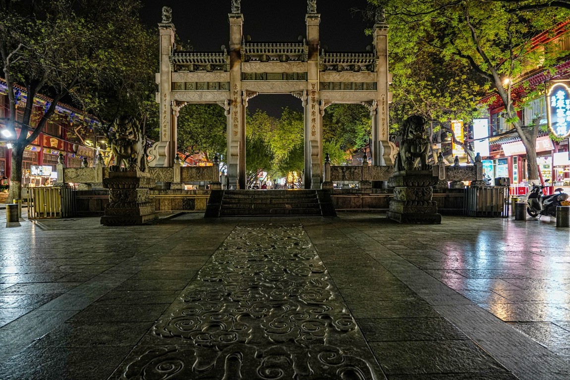 夜游--西安钟鼓楼【5】回民街--续完