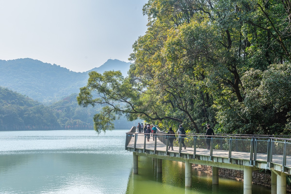 广州白云山黄婆洞风光