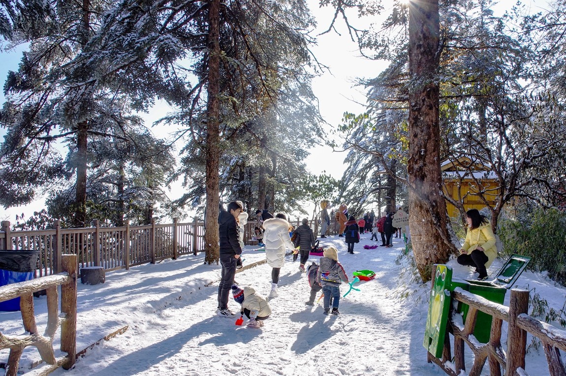 四川洪雅---探雪瓦屋山【19】续完