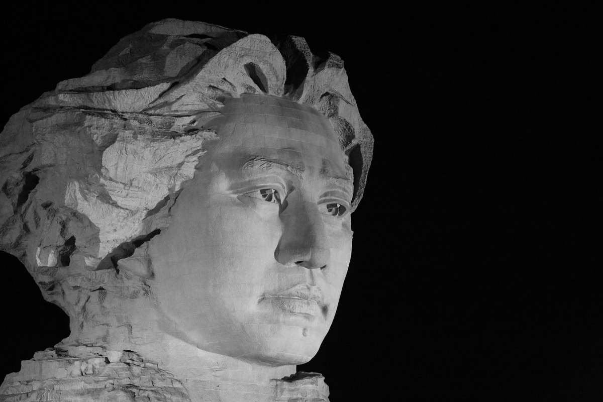 看橘子州头,万山红遍