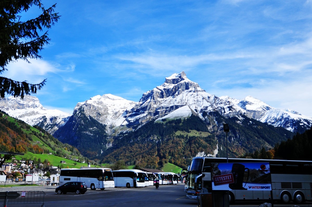 欧洲十年前14-24  70-2002.8瑞士阿尔卑斯雪山随拍七
