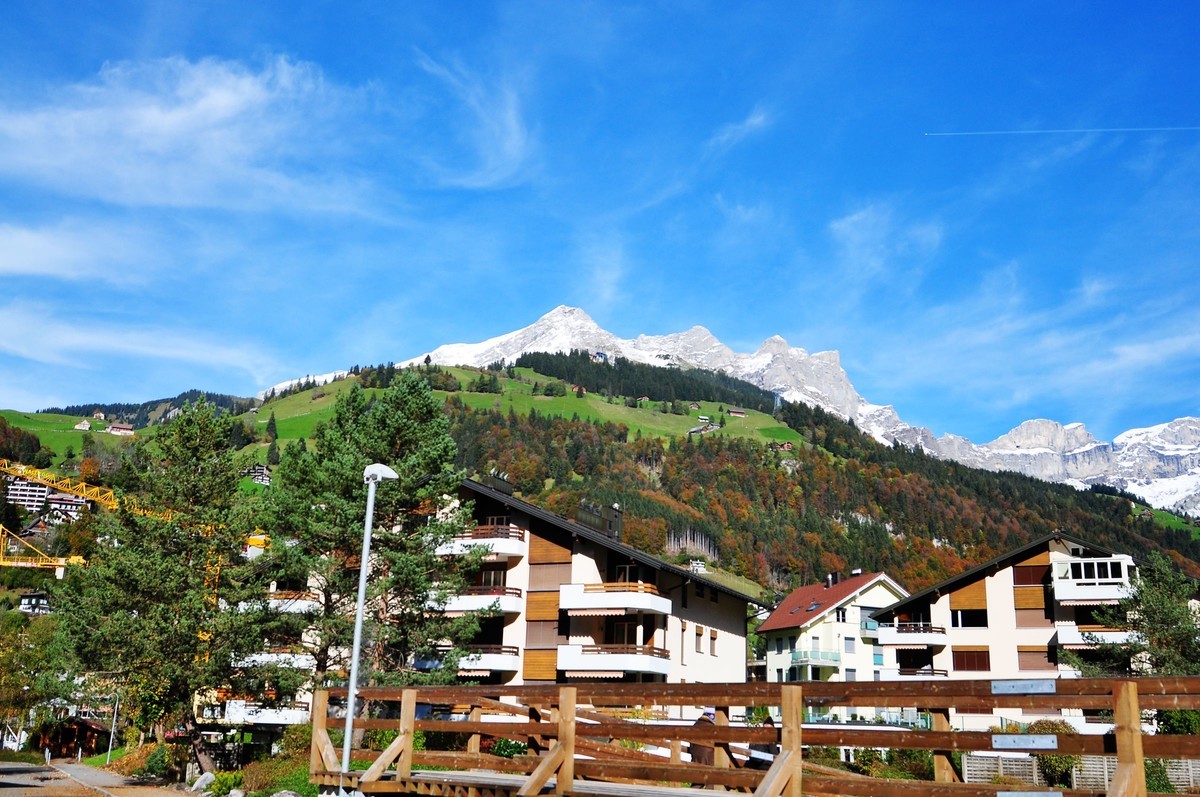 欧洲十年前14-24  70-2002.8瑞士阿尔卑斯雪山随拍七