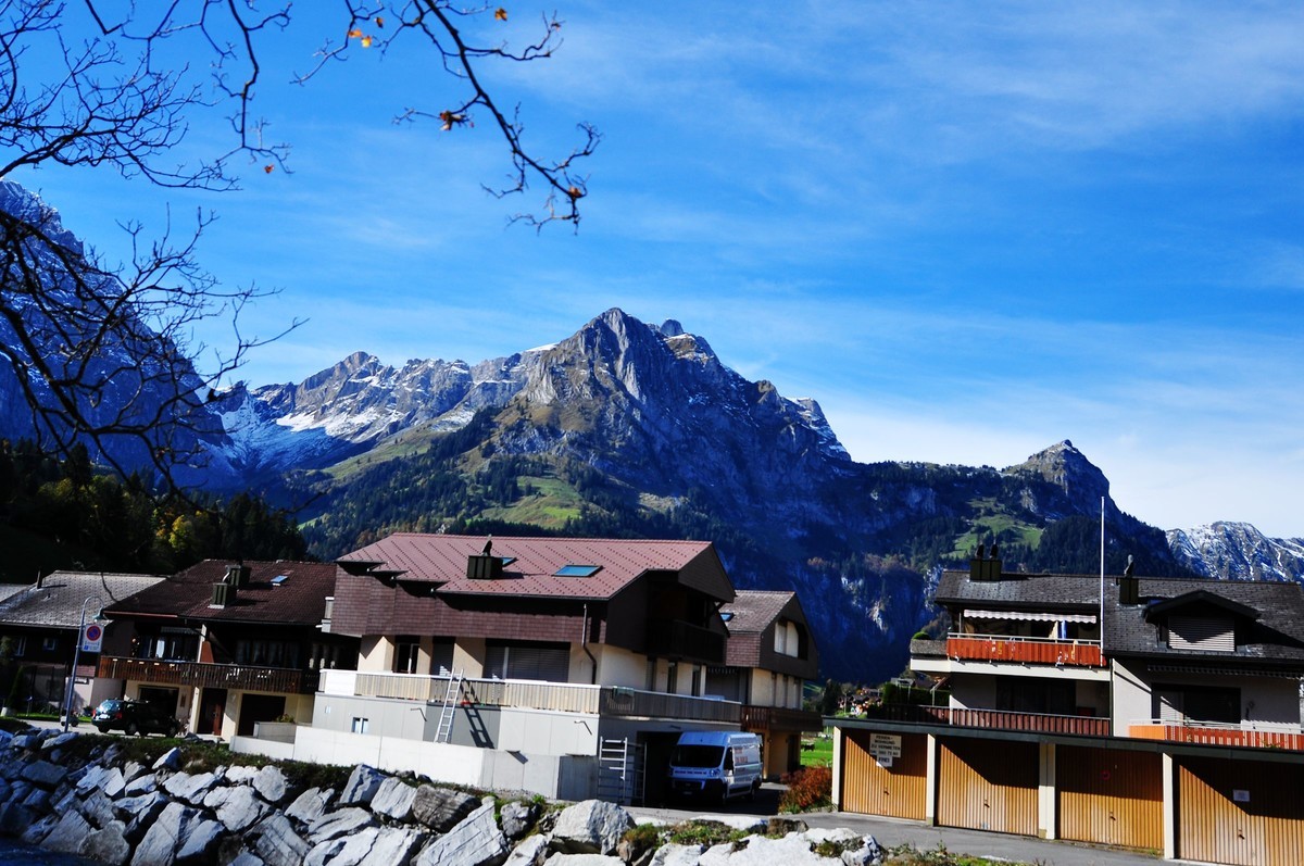 欧洲十年前14-24  70-2002.8瑞士阿尔卑斯雪山随拍七