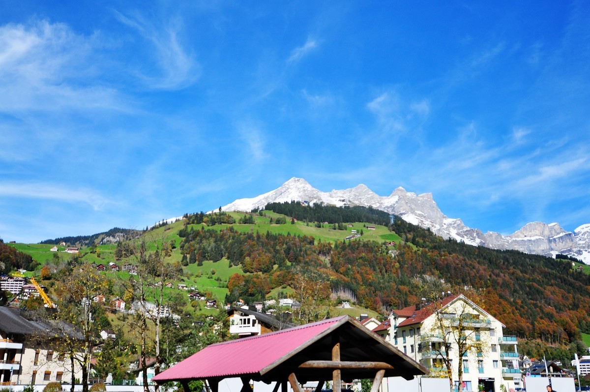 欧洲十年前14-24  70-2002.8瑞士阿尔卑斯雪山随拍七