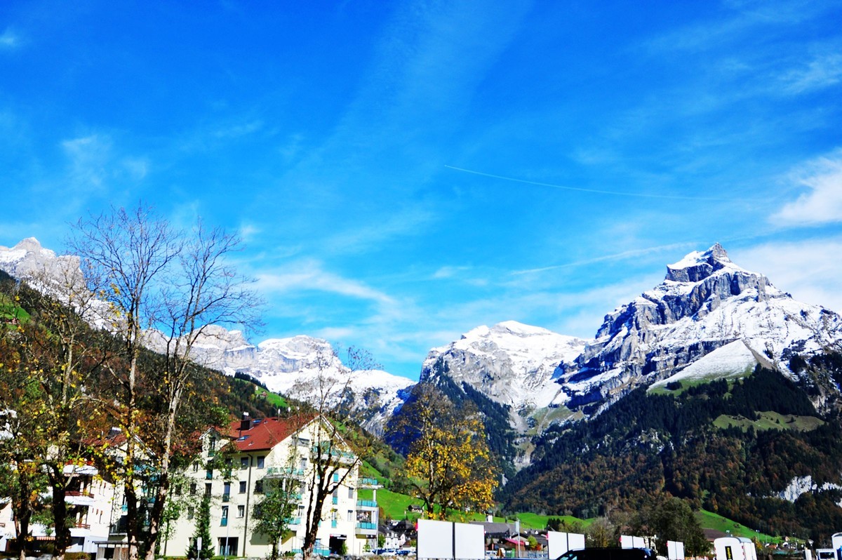 欧洲十年前14-24  70-2002.8瑞士阿尔卑斯雪山随拍七