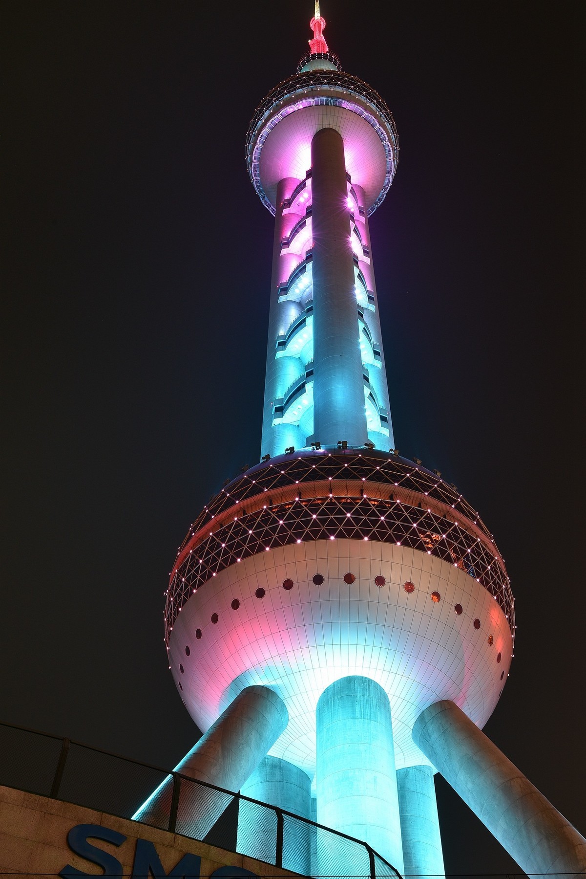 新年元旦，上海陆家嘴灿烂夜景-3