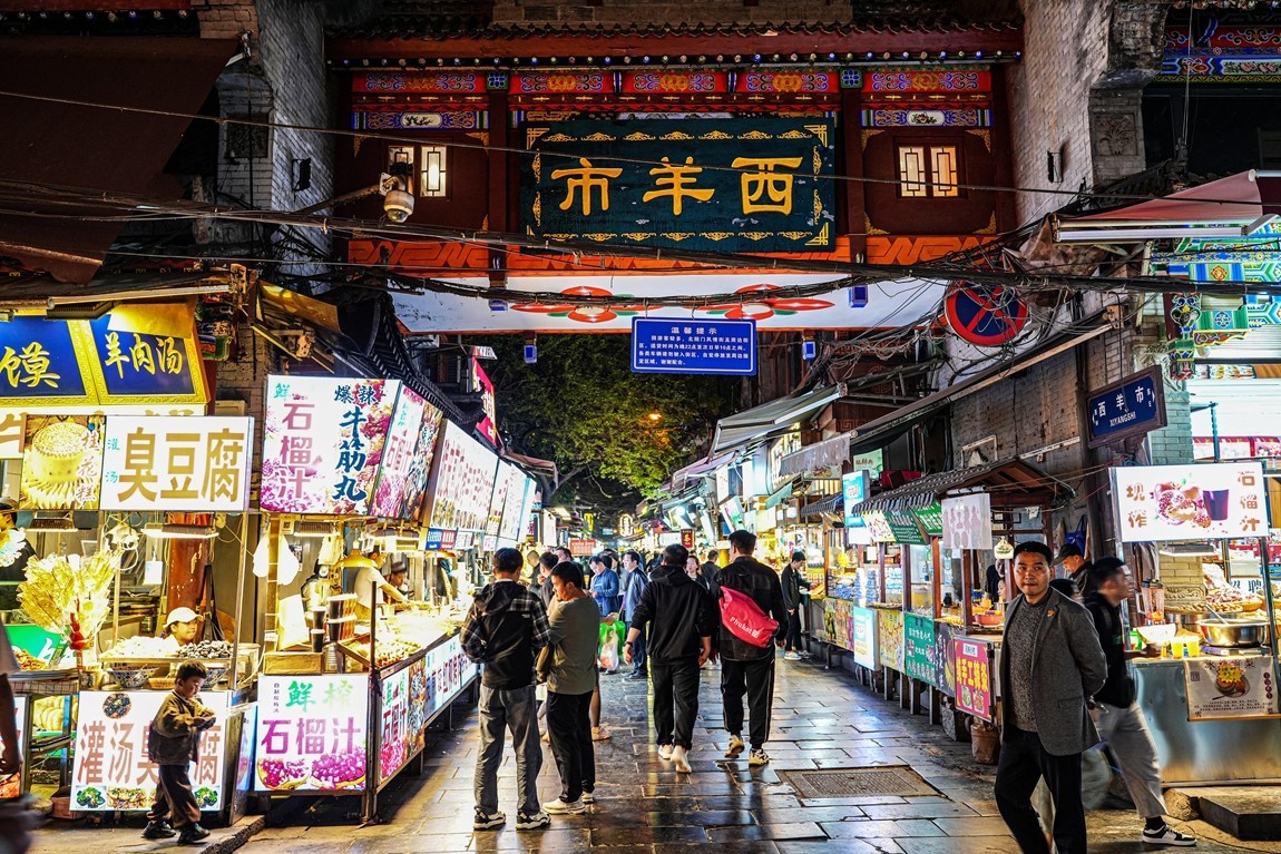 夜游--西安钟鼓楼【5】回民街--续完