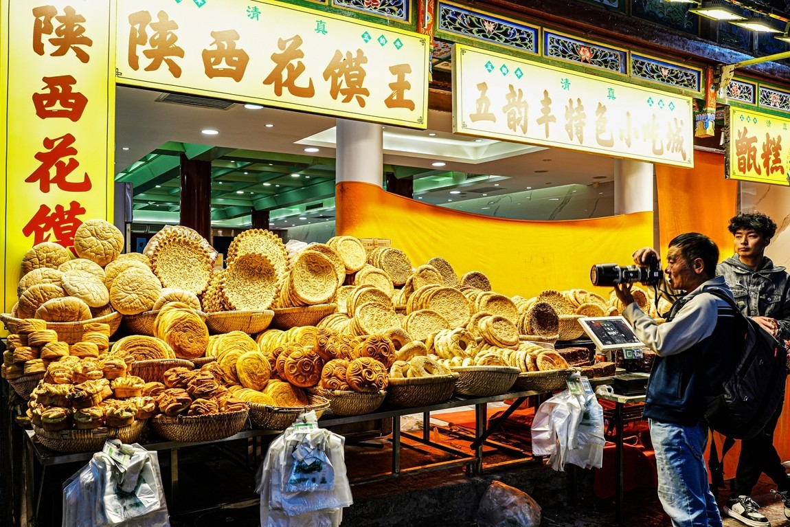 夜游--西安钟鼓楼【5】回民街--续完