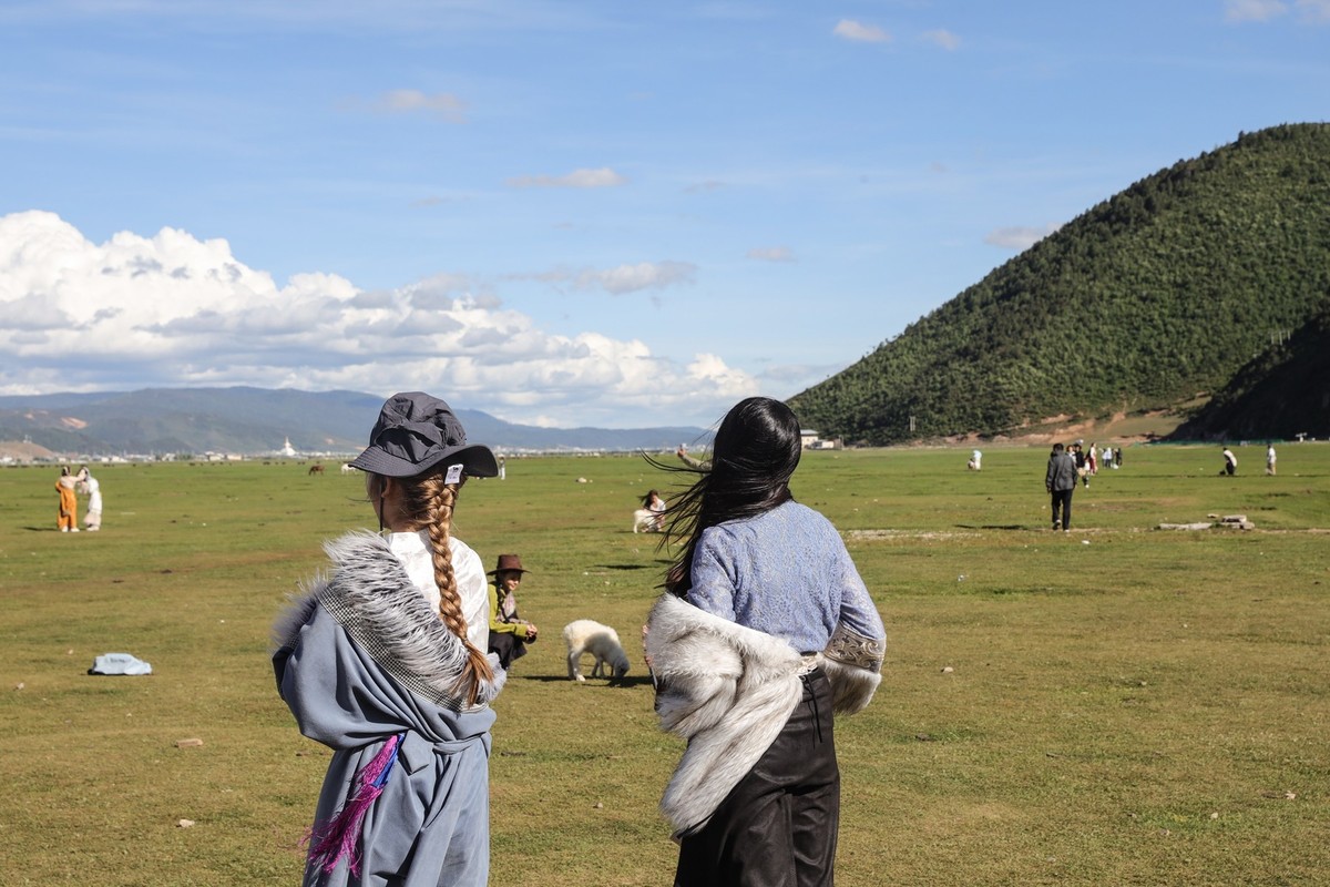 香格里拉--纳帕海打卡的游客124