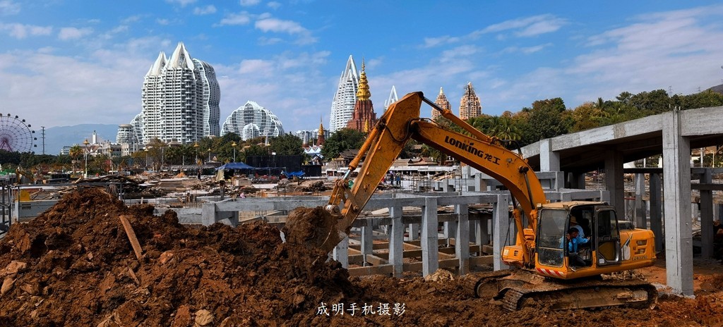 走进改造即将竣工的告庄西双景星光夜市