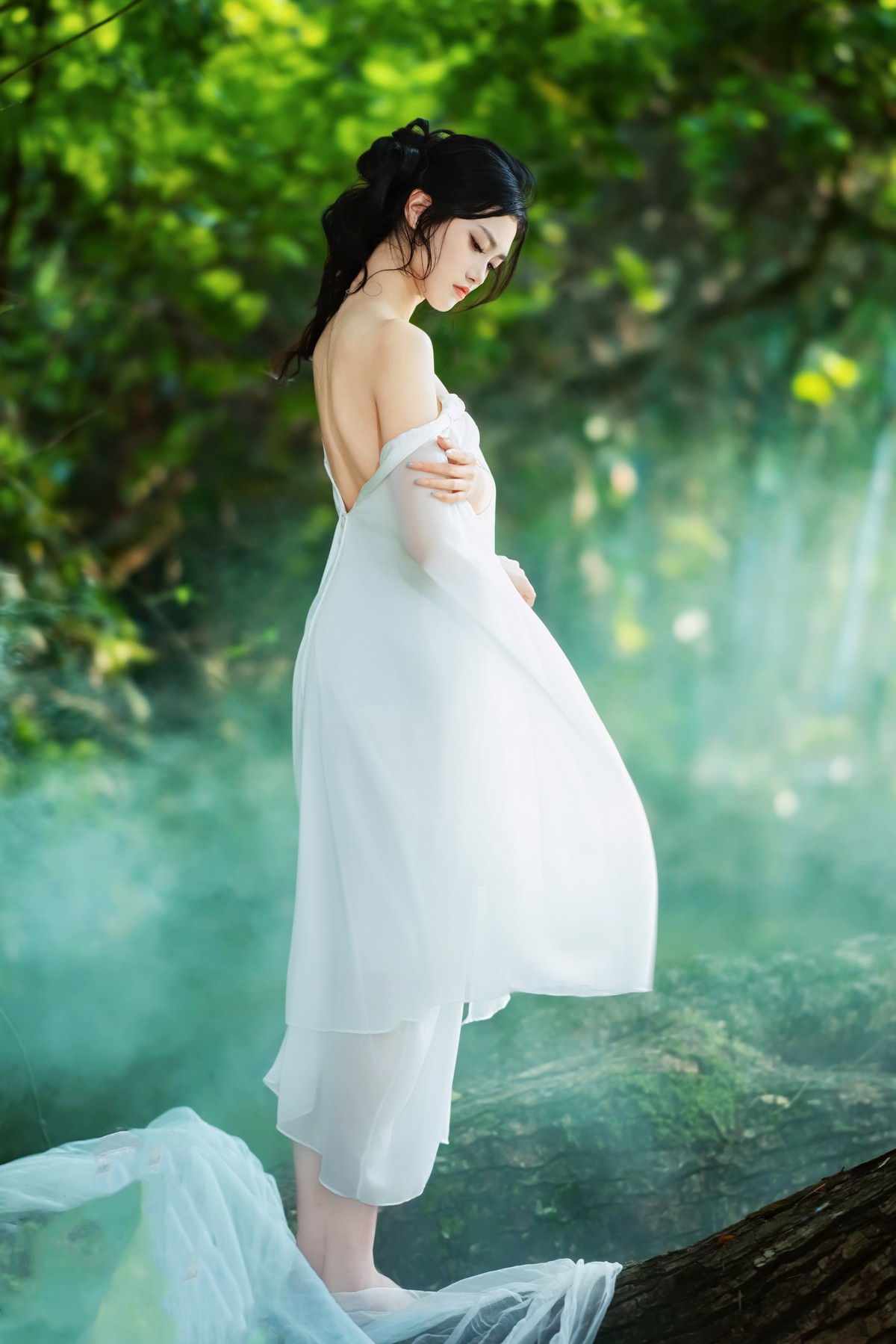 药用植物园里的宁静