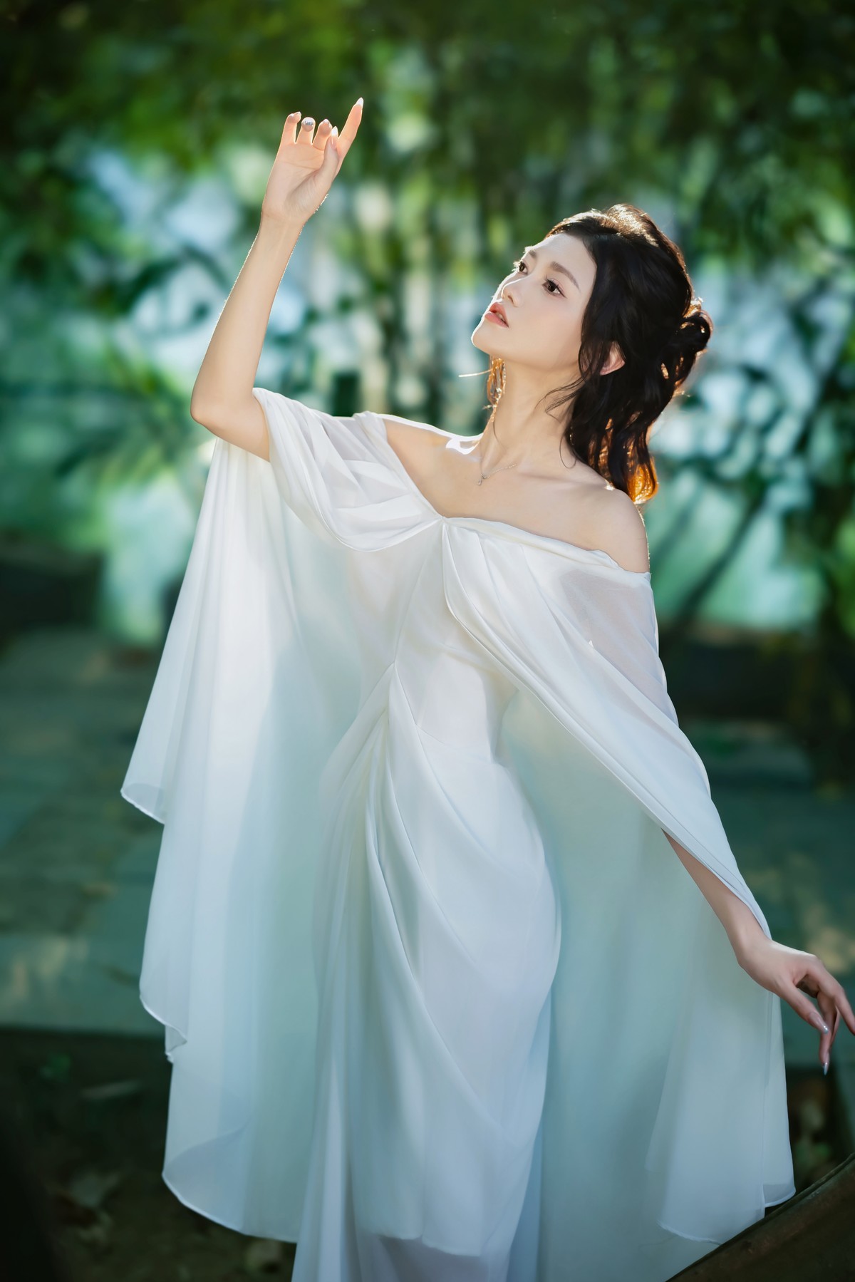 药用植物园里的宁静