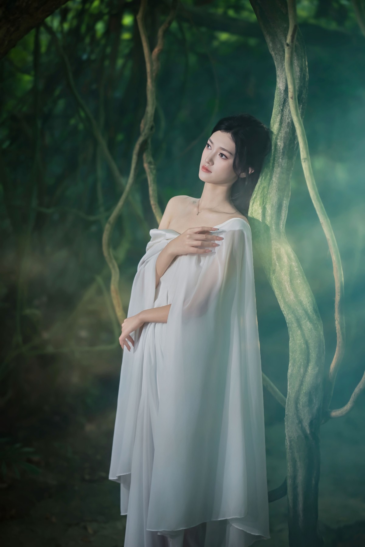 药用植物园里的宁静