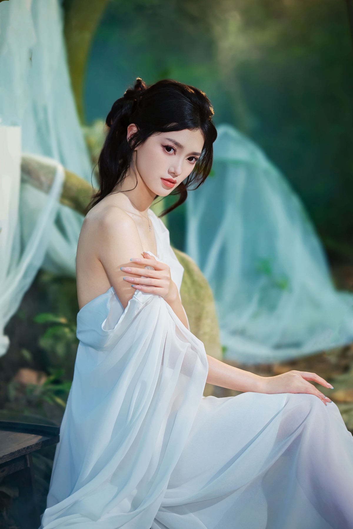 药用植物园里的宁静