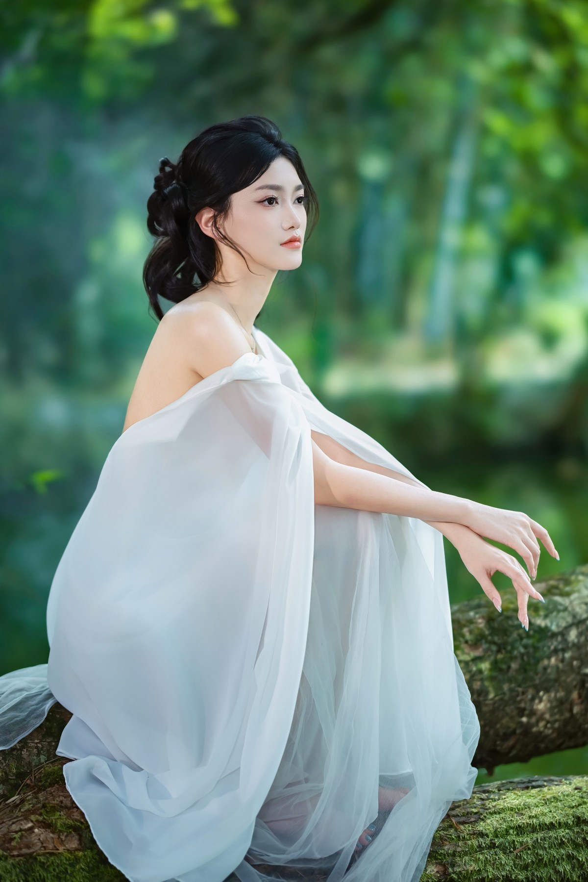 药用植物园里的宁静