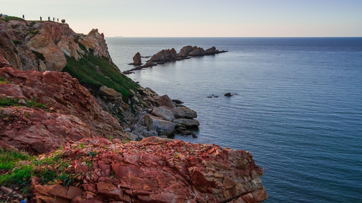 家乡的那片海------排石