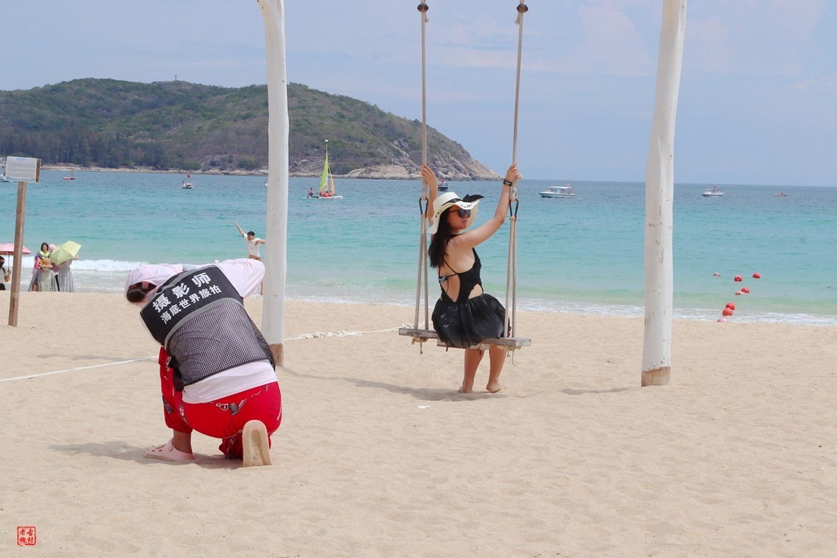 天涯海角三亚情（17）亚龙湾——海浪，阳光，沙滩