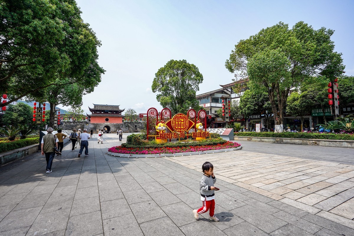 休闲打卡在长汀