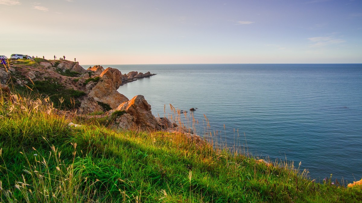 家乡的那片海------排石