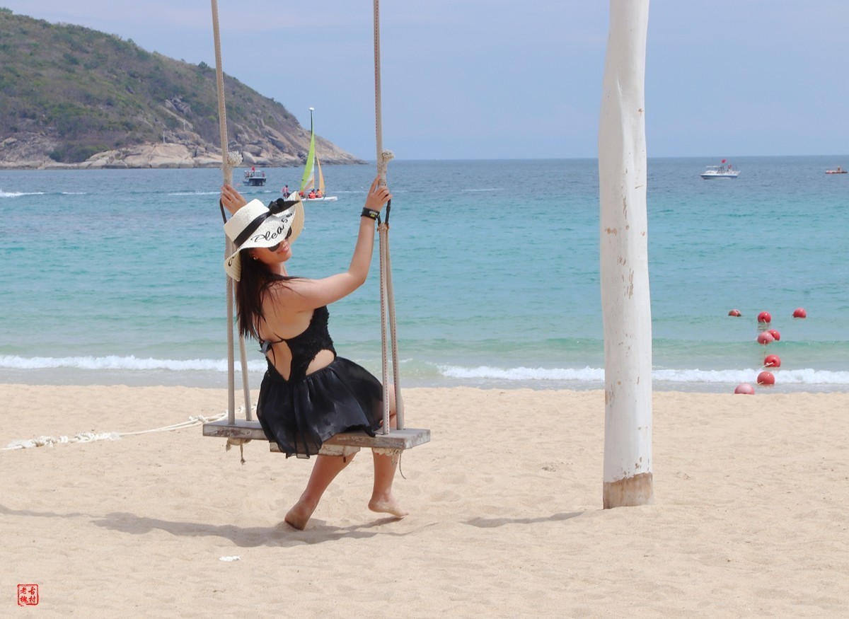 天涯海角三亚情（17）亚龙湾——海浪，阳光，沙滩