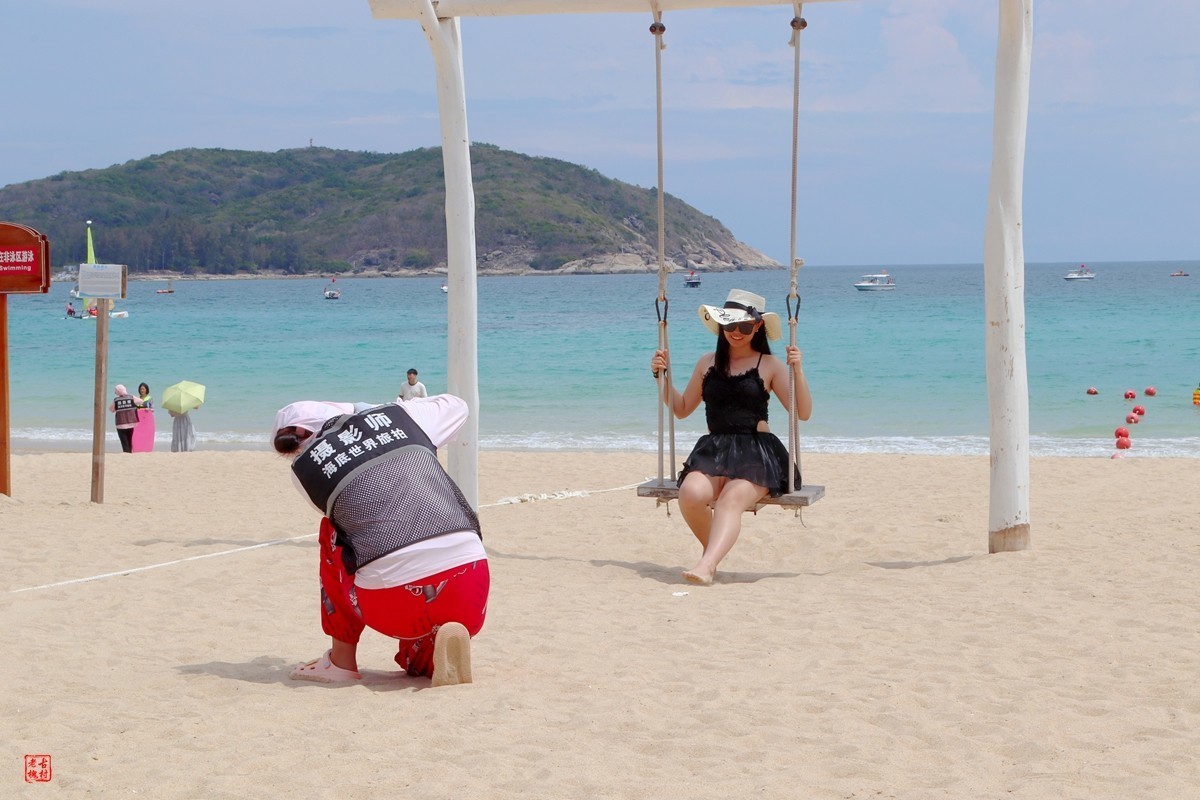 天涯海角三亚情（17）亚龙湾——海浪，阳光，沙滩