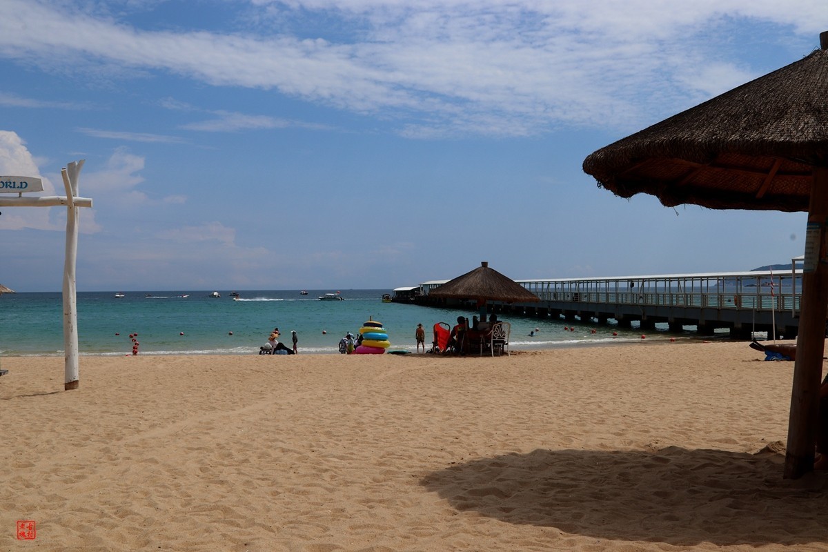 天涯海角三亚情（17）亚龙湾——海浪，阳光，沙滩