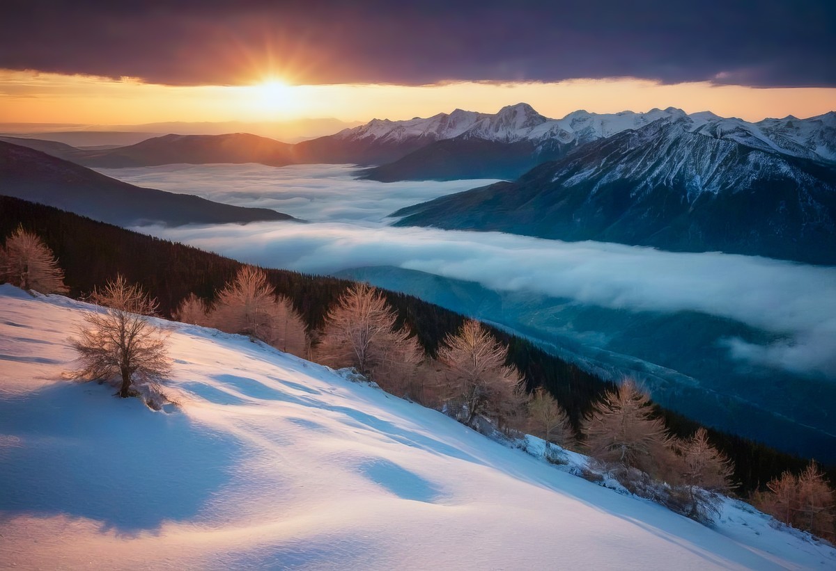 云海间的心灵独白