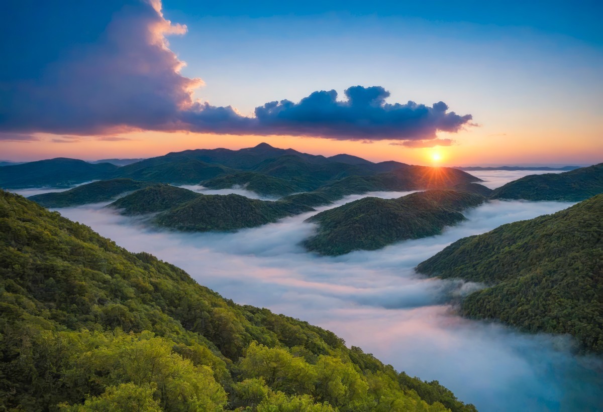 云海间的心灵独白