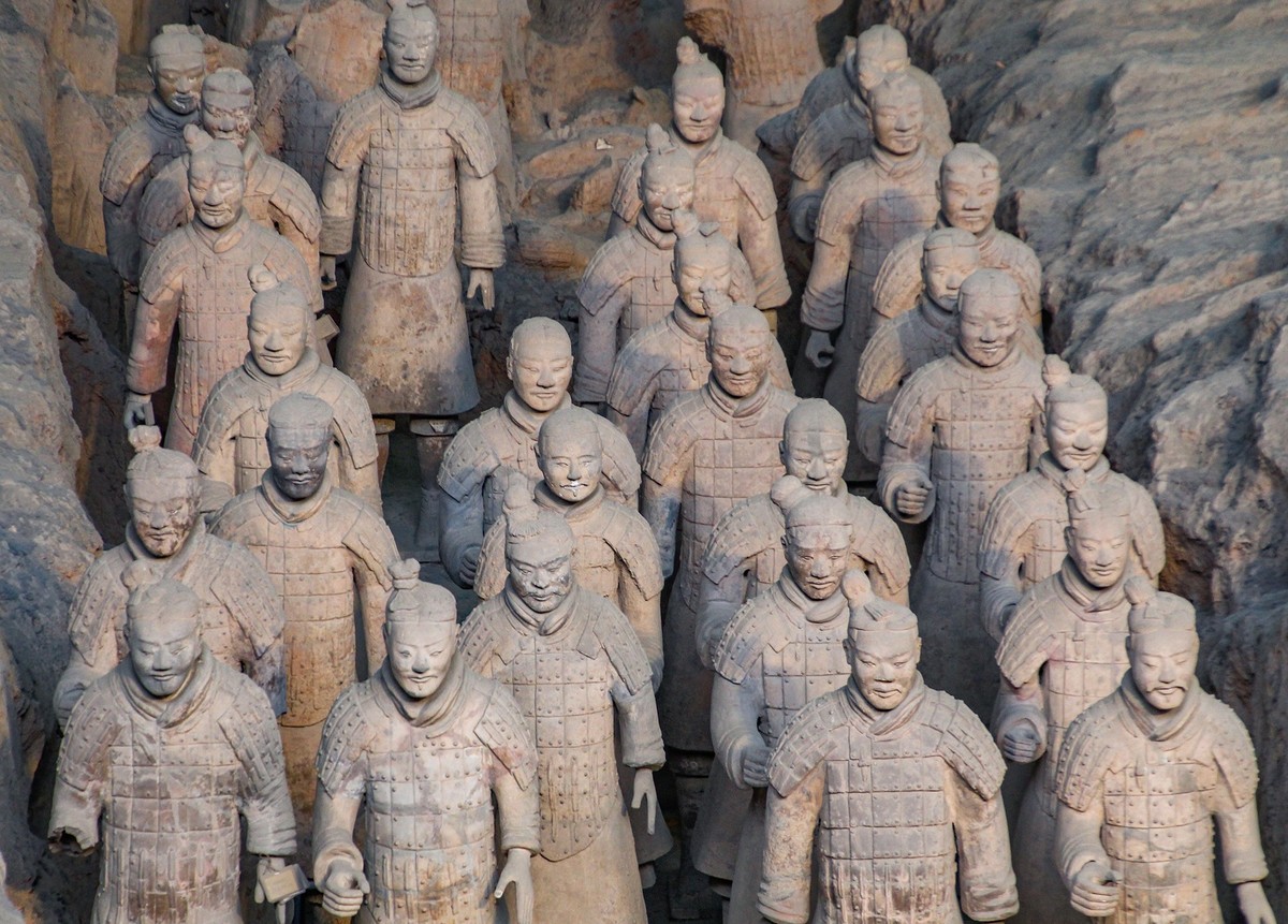兵陣恢弘的秦始皇兵馬俑-中关村在线摄影论坛