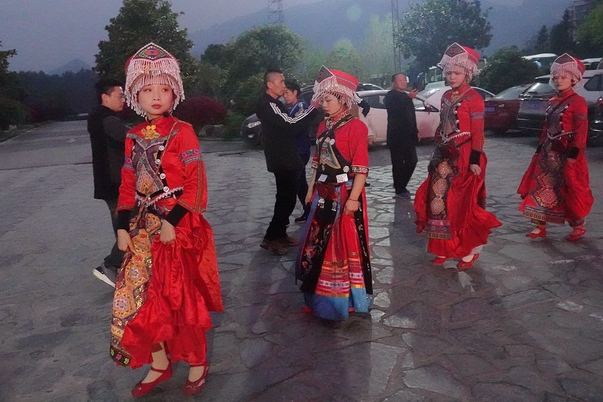 土家族的篝火晚会