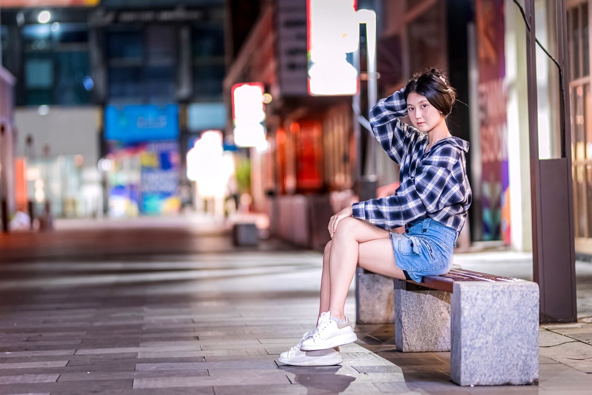 夏夜魅影——Z7II+85/1.4art+TT350n离机闪夜景人像