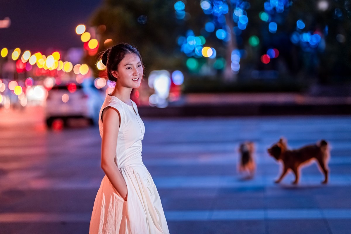 夏夜魅影——Z7II+85/1.4art+TT350n离机闪夜景人像