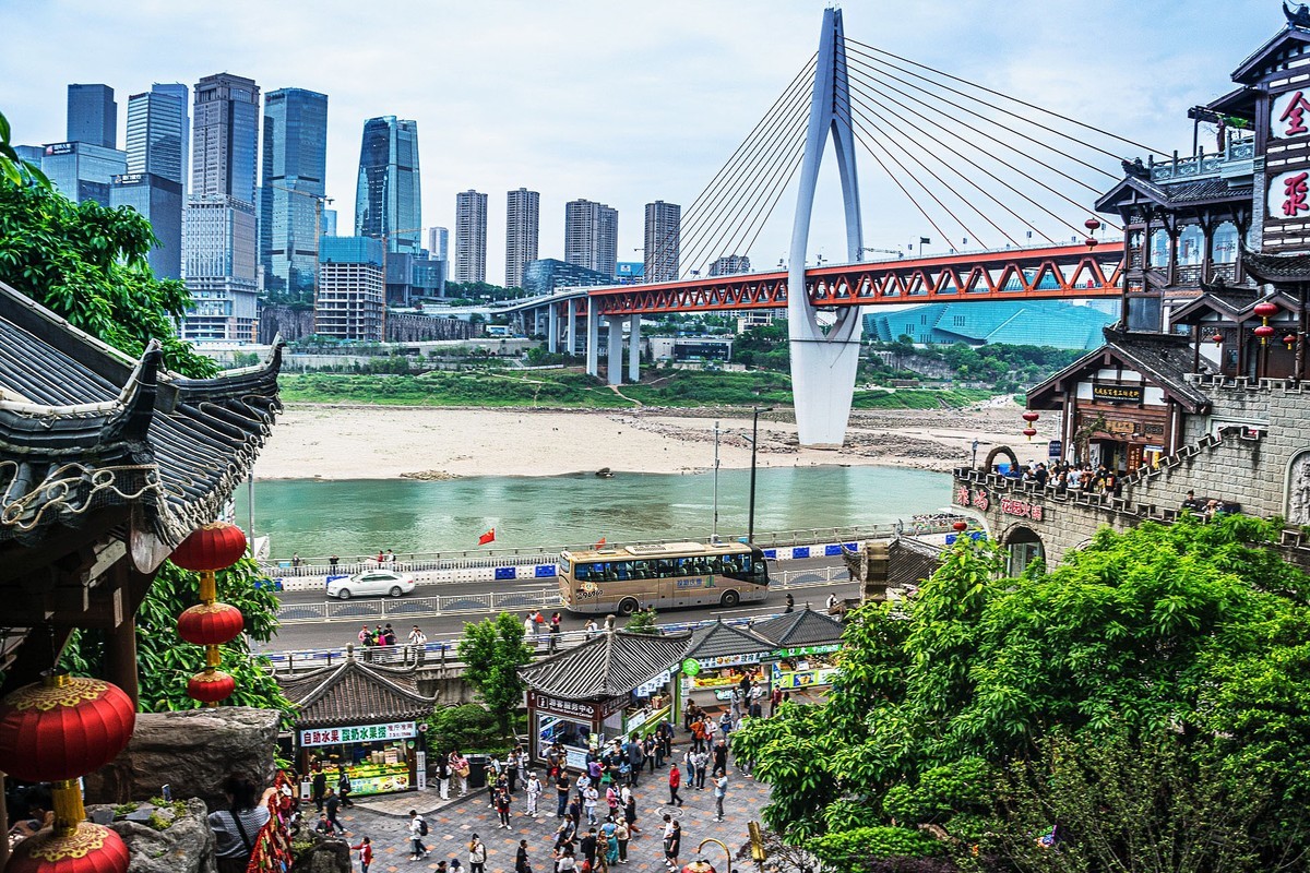 路拍—重庆渝中区洪崖洞