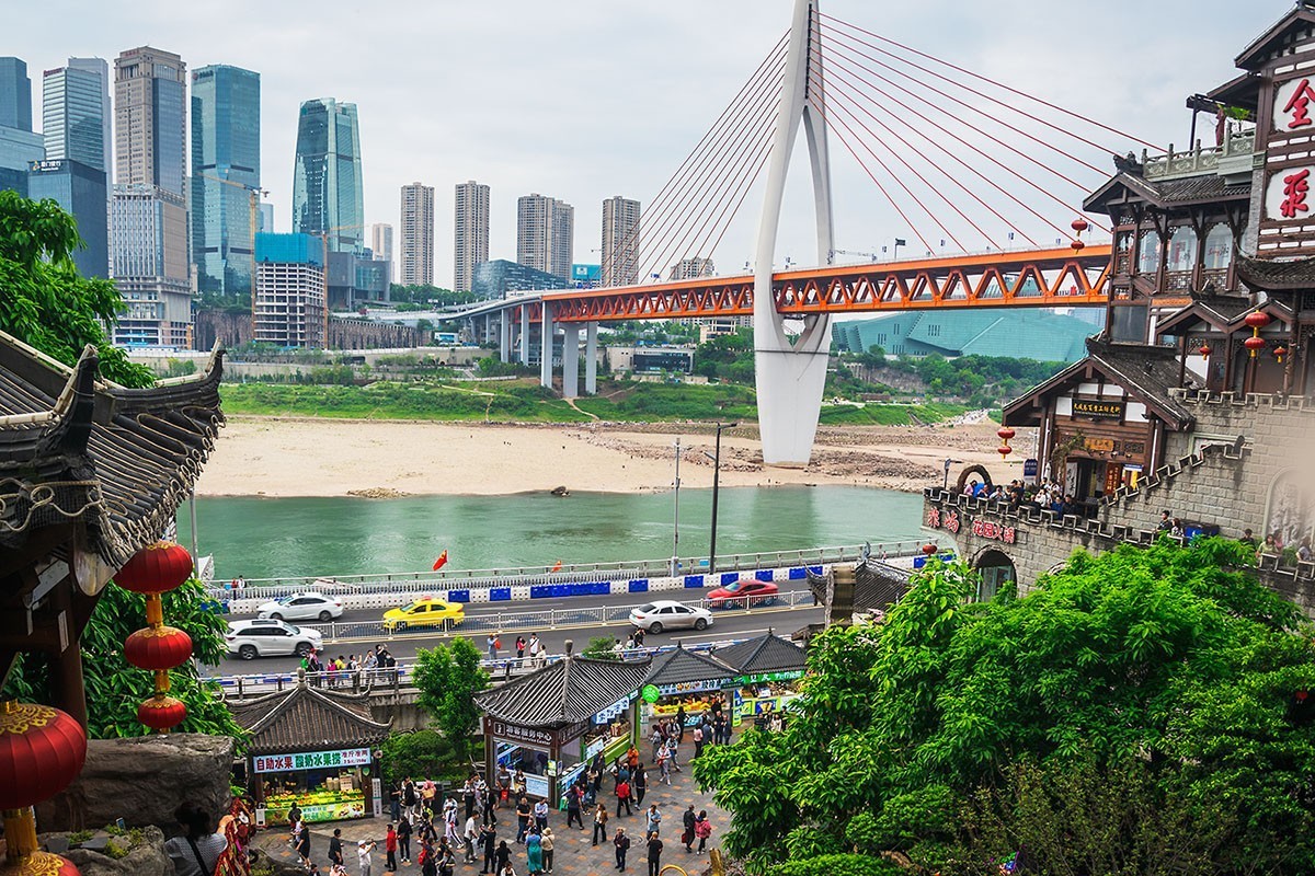 路拍—重庆渝中区洪崖洞