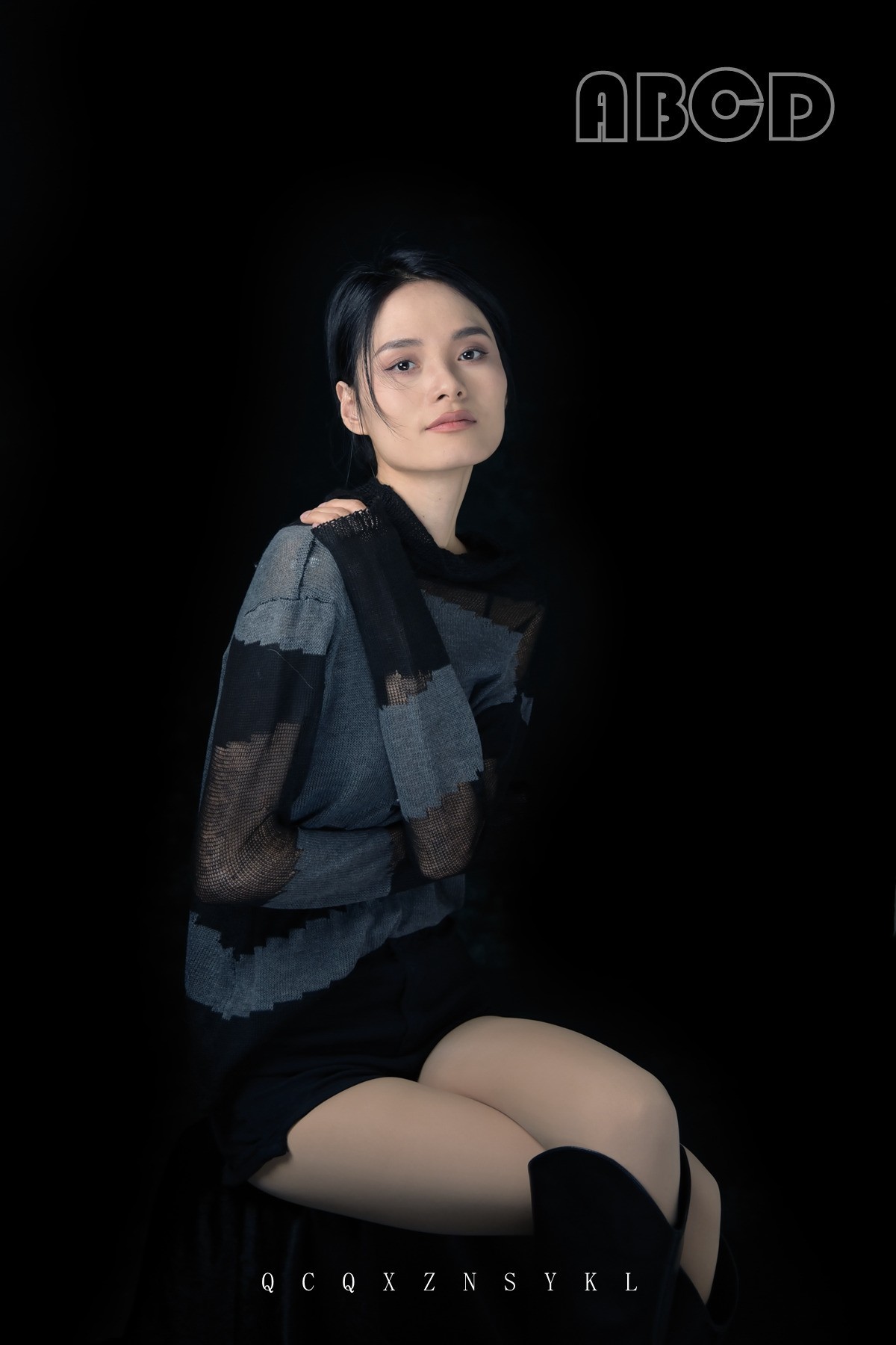 杂志风时尚人像——甲丁棚拍（二）