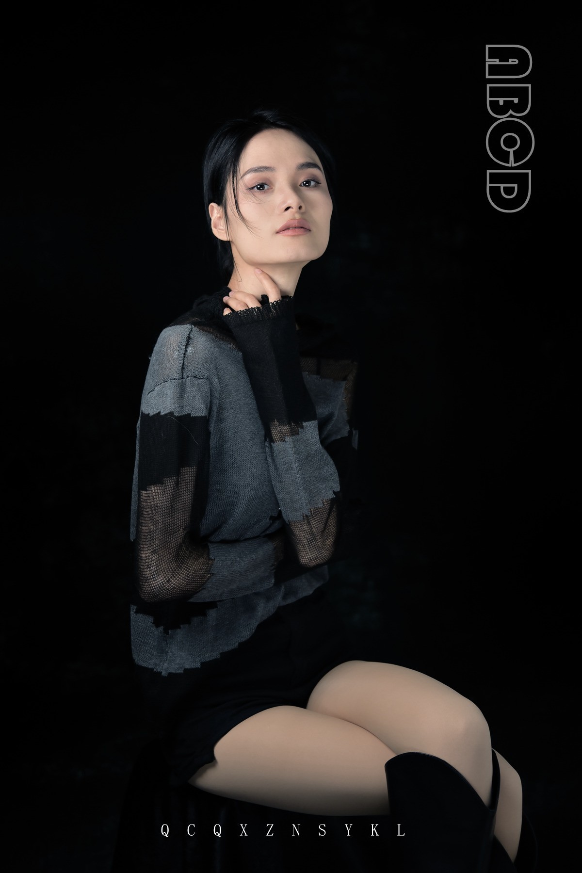 杂志风时尚人像——甲丁棚拍（二）