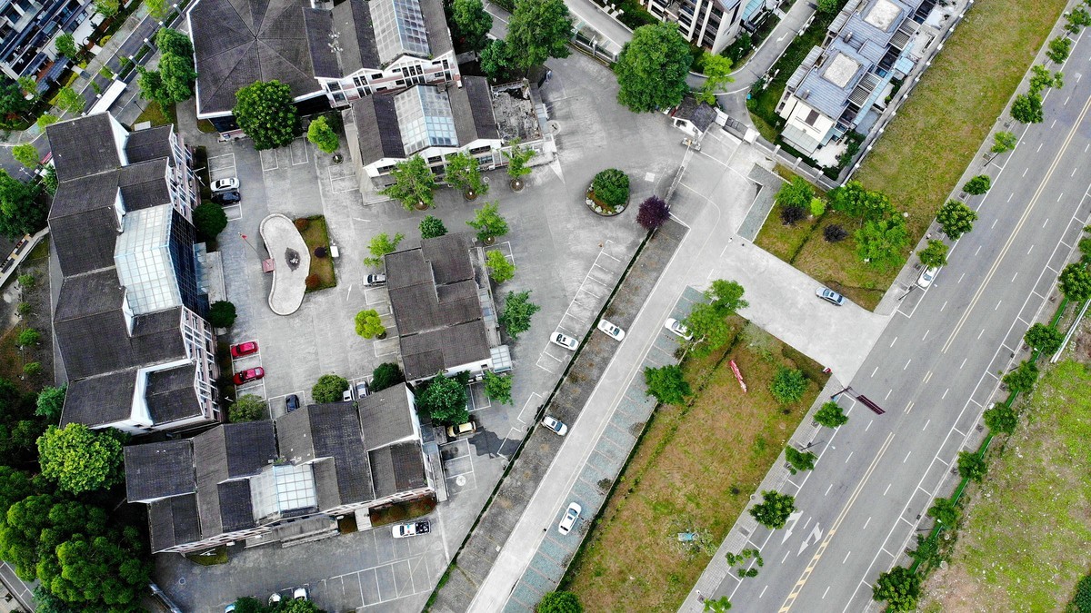 青城山晚霞壮观