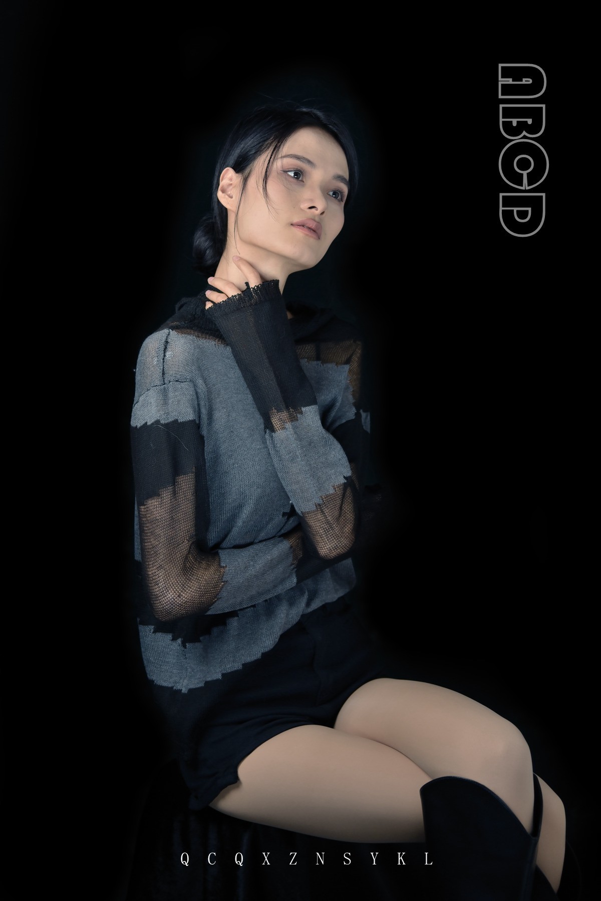 杂志风时尚人像——甲丁棚拍（二）