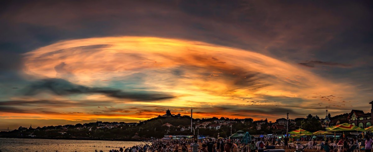 雨  雾过后晚霞更灿烂