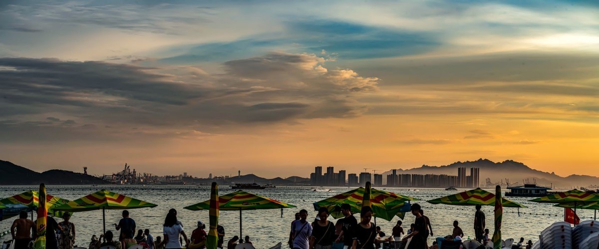 雨  雾过后晚霞更灿烂