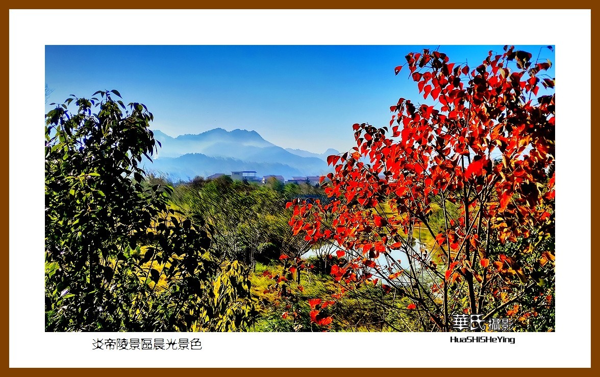 2021南行慢游湖南067—炎帝陵景区晨光景色（株洲市炎陵）